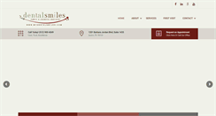 Desktop Screenshot of mydentalsmiles.com